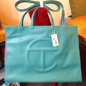 Telfar Large Sage Shopping Bag